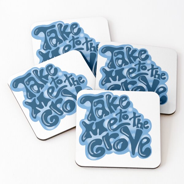 Item preview, Take Me to the Grove blue dots designed and sold by sukeestudios.