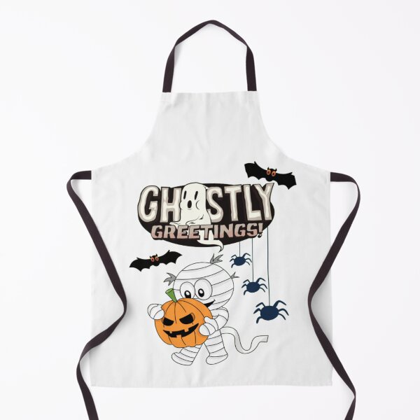 Item preview,  Spooky Halloween Ghostly Greetings designed and sold by ZubiyaArt.