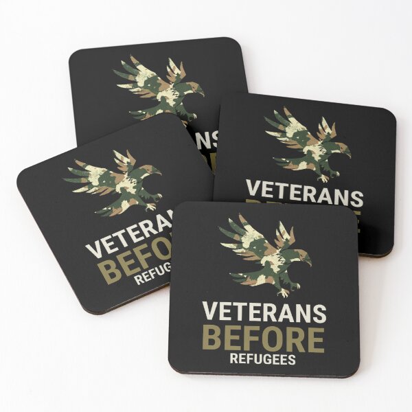 Item preview, Camiseta de veteranos antes de refugiados designed and sold by Rodayna Elnaggar.