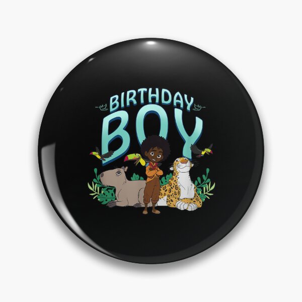 Item preview, Birthday Boy Animal Poster designed and sold by ChelonaFarrar.