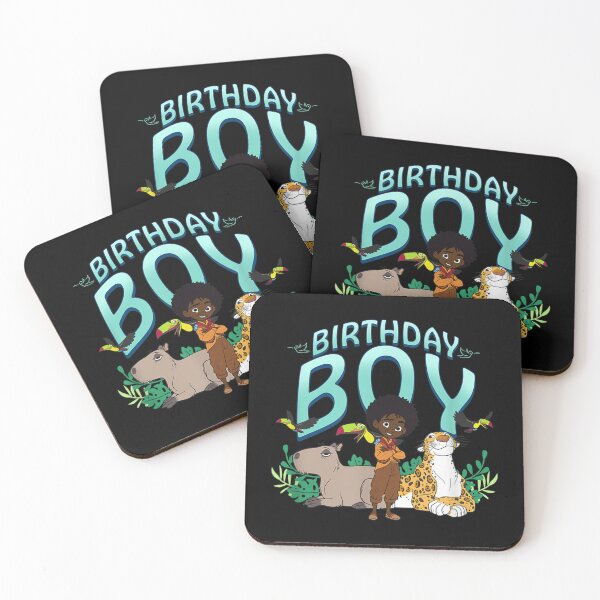 Item preview, Birthday Boy Animal Poster designed and sold by ChelonaFarrar.