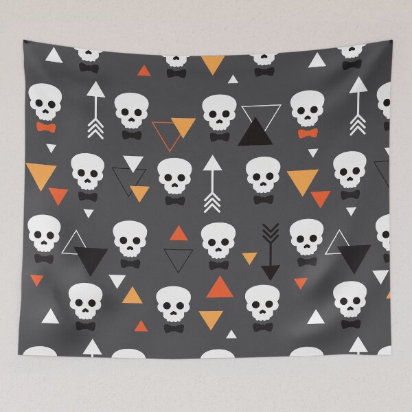 Artikelvorschau, Geometric Skulls entworfen und verkauft von Rainbows Galore.