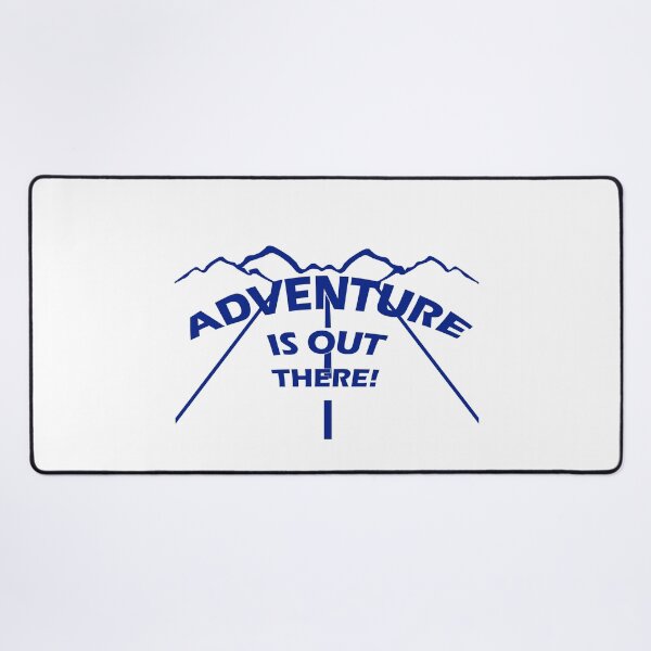 Item preview, Adventure is out there art in blue designed and sold by ArKion.