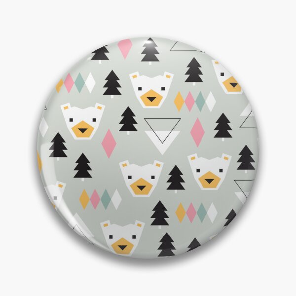 Item preview, Winter Polar Bears Forest designed and sold by Rainbows Galore.