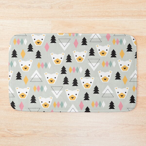 Item preview, Winter Polar Bears Forest designed and sold by Rainbows Galore.
