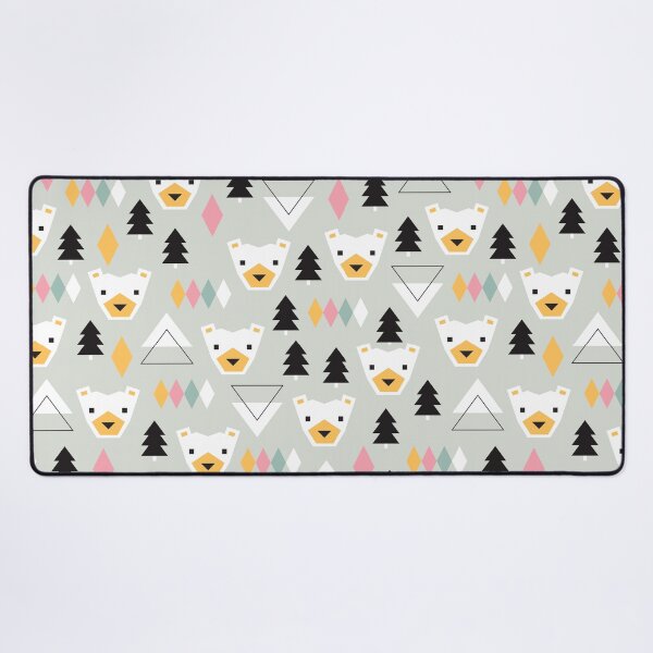 Item preview, Winter Polar Bears Forest designed and sold by Rainbows Galore.