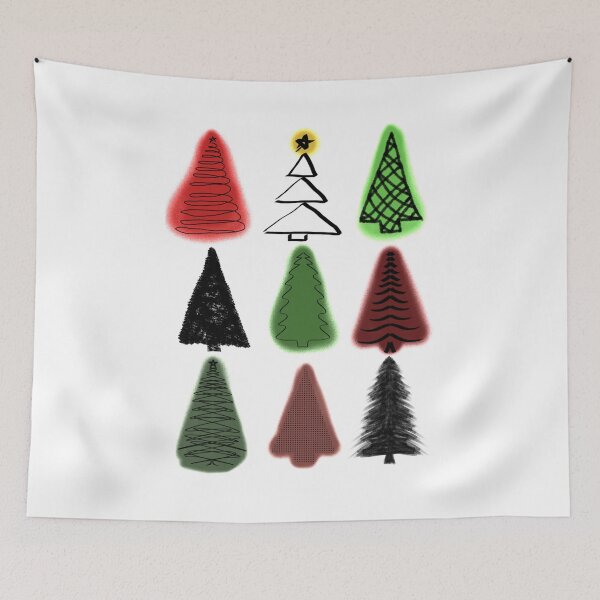 Item preview, Christmas Tree Doodle   designed and sold by RICHARDSHEMKO.