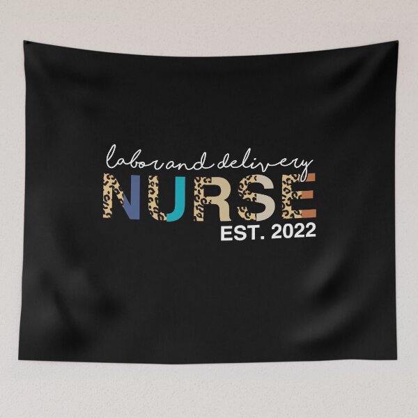 Item preview, Labor and Delivery Nurse Est 2022 | Leopard L&D | Future L&D | L&D Nurse | Delivery Nurse Lifeline designed and sold by AMINE  ★★★★★.