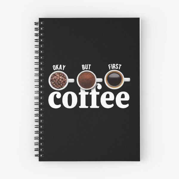 Item preview, Okay But First Coffee designed and sold by ilalang-by-eka.