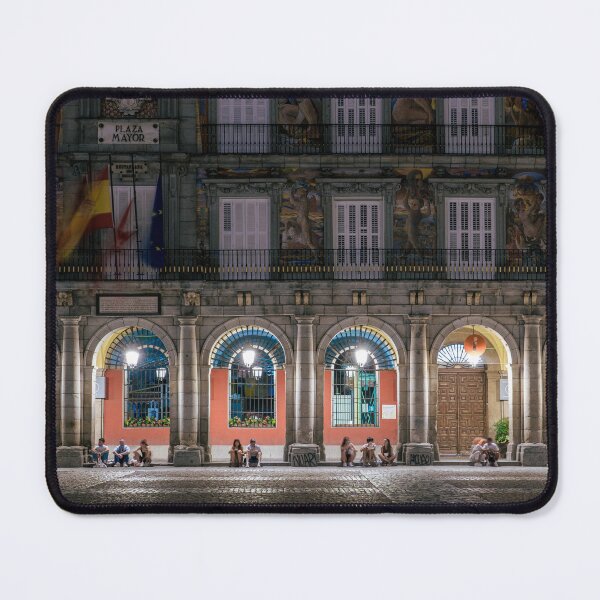 Item preview, Plaza Mayor night view in Madrid designed and sold by WorldScenery.