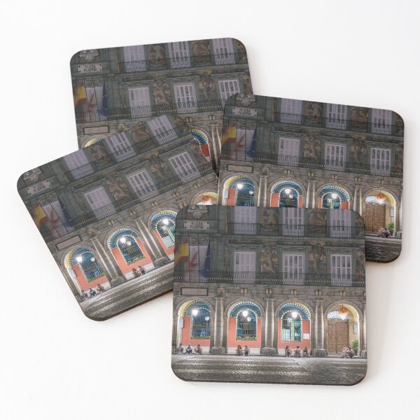 Item preview, Plaza Mayor night view in Madrid designed and sold by WorldScenery.