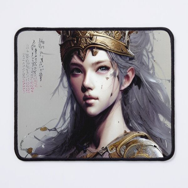 Item preview, Manga Girl Shieldmaiden designed and sold by Ascooepics.