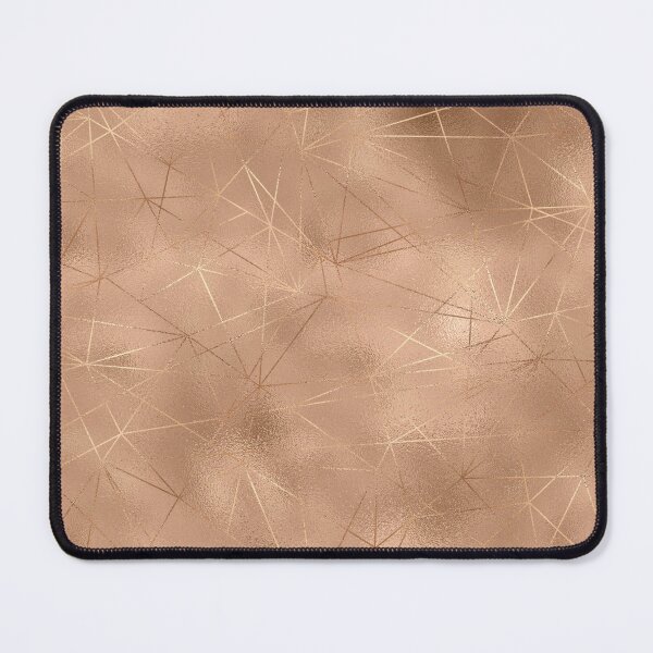 Item preview, Geometric Rose Gold Texture designed and sold by TrendyGlitter.