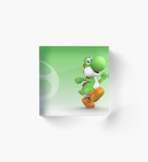 Yoshi Adventure Acrylic Block
