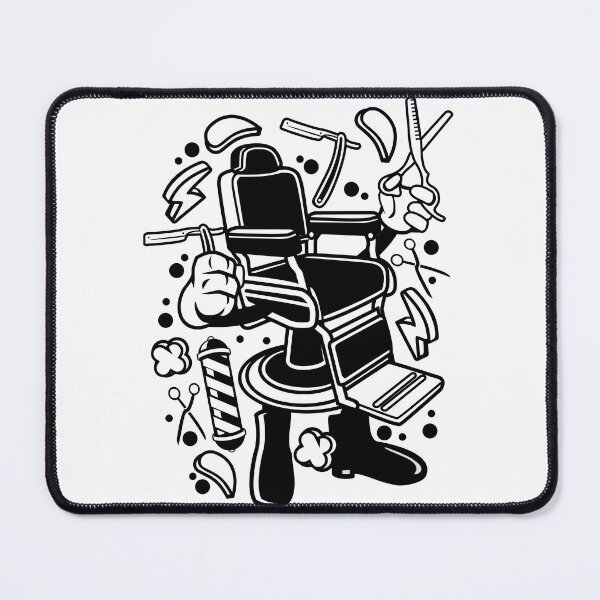 Item preview, Barber Chair With Tools designed and sold by Artistic Prints.