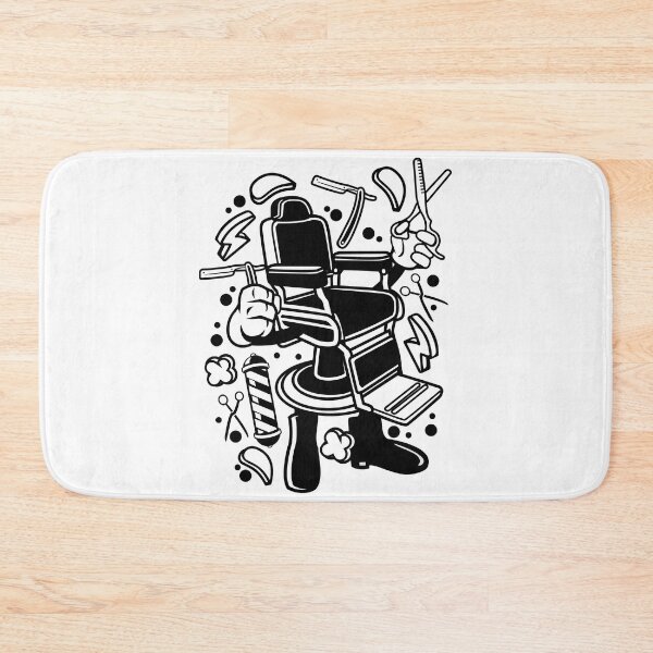 Item preview, Barber Chair With Tools designed and sold by Artistic Prints.