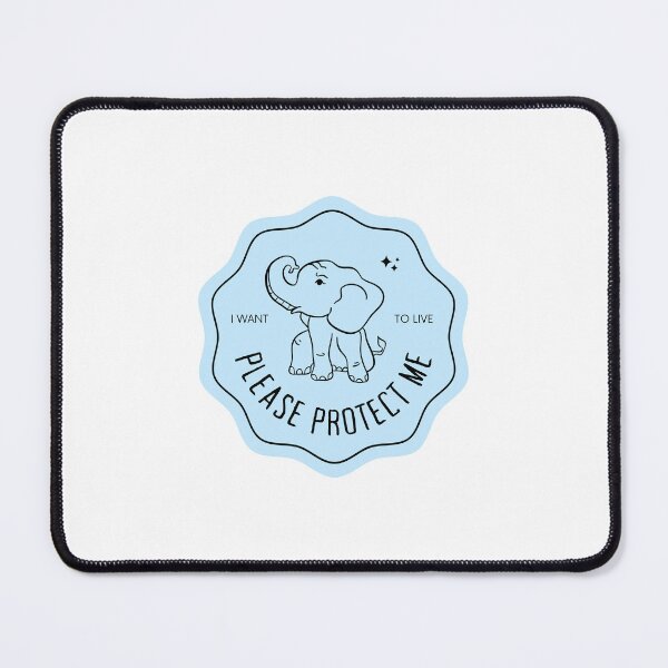 Item preview, Protect Elephants | Crussion store designed and sold by Crussion.