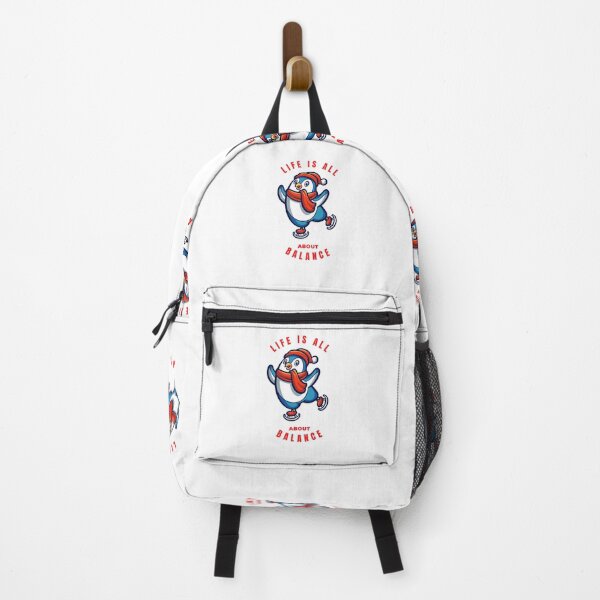 Item preview, Life is All about Balance - Penguin Red designed and sold by GlobalHunt.