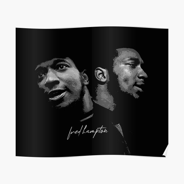 “fred hampton” Poster for Sale by heartbeatrange | Redbubble