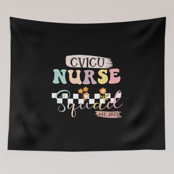 Item preview, CVICU Nurse Squad EST. 2023 Pastel designed and sold by Karry-Pat.