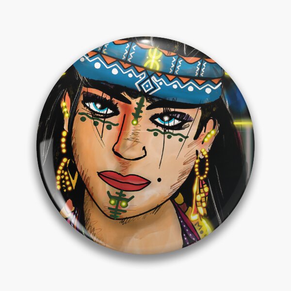 Item preview, Maroc Kabyle Amazigh woman portrait berbere arif vibes oriental  designed and sold by azghari.