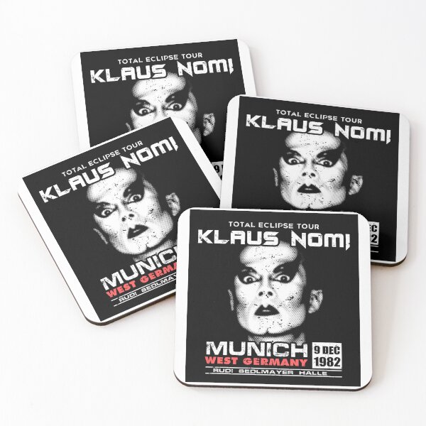 Item preview, Klaus Nomi Tour (For Light Shirts) designed and sold by Lost In Shirts.
