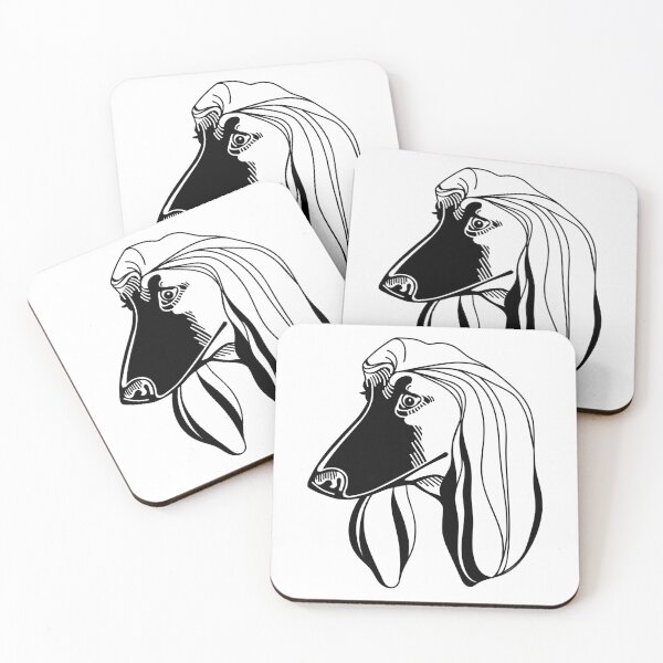 Item preview, Afghan Hound (black) designed and sold by ByMaSOLE.
