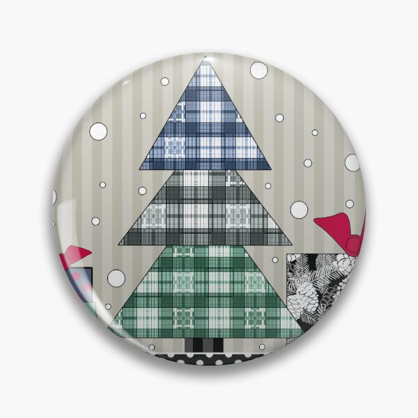 Item preview, Christmas pattern, applique,patchwork, rustic designed and sold by fuzzyfox.