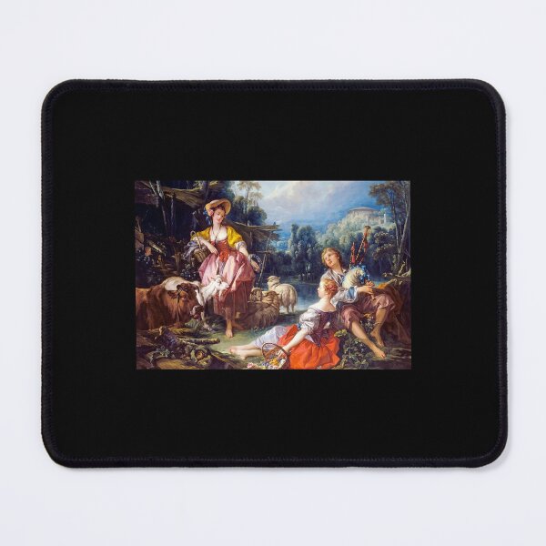 Item preview, Pastoral With A Bagpipe Player By Boucher Jigsaw Puzzle designed and sold by sheilaroych.