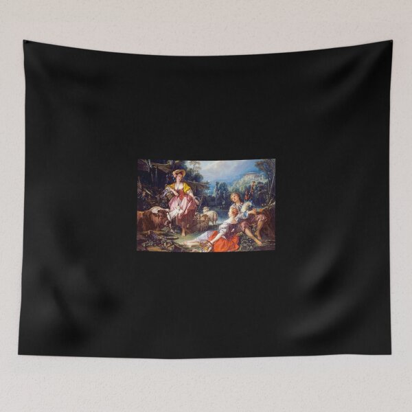 Item preview, Pastoral With A Bagpipe Player By Boucher Jigsaw Puzzle designed and sold by sheilaroych.