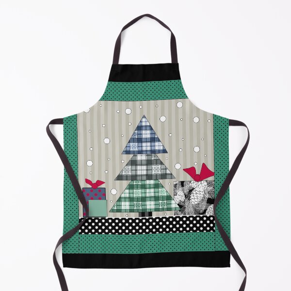 Item preview, Christmas pattern, applique,patchwork, rustic designed and sold by fuzzyfox.