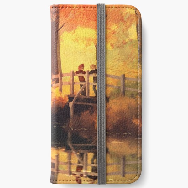 Autumn leaves iPhone Wallet