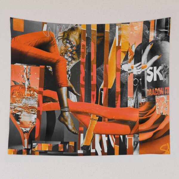Item preview, SK Dragon Fruit (Orange) designed and sold by Sarah Kurdila.