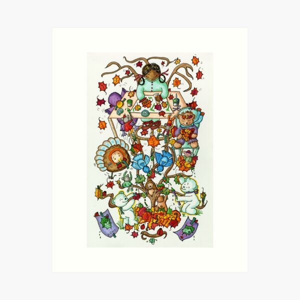Turning Fall into Summer Art Print