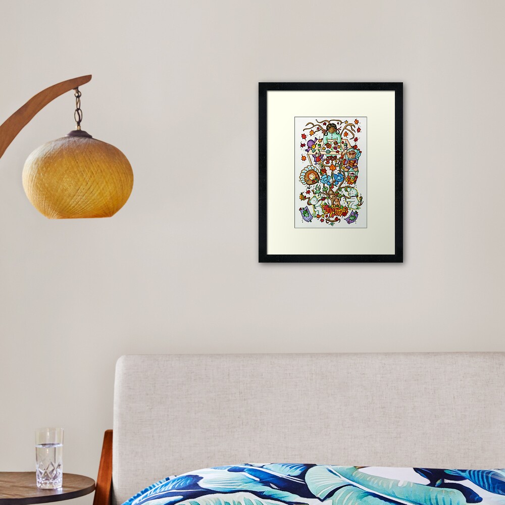 Item preview, Framed Art Print designed and sold by lorybit.