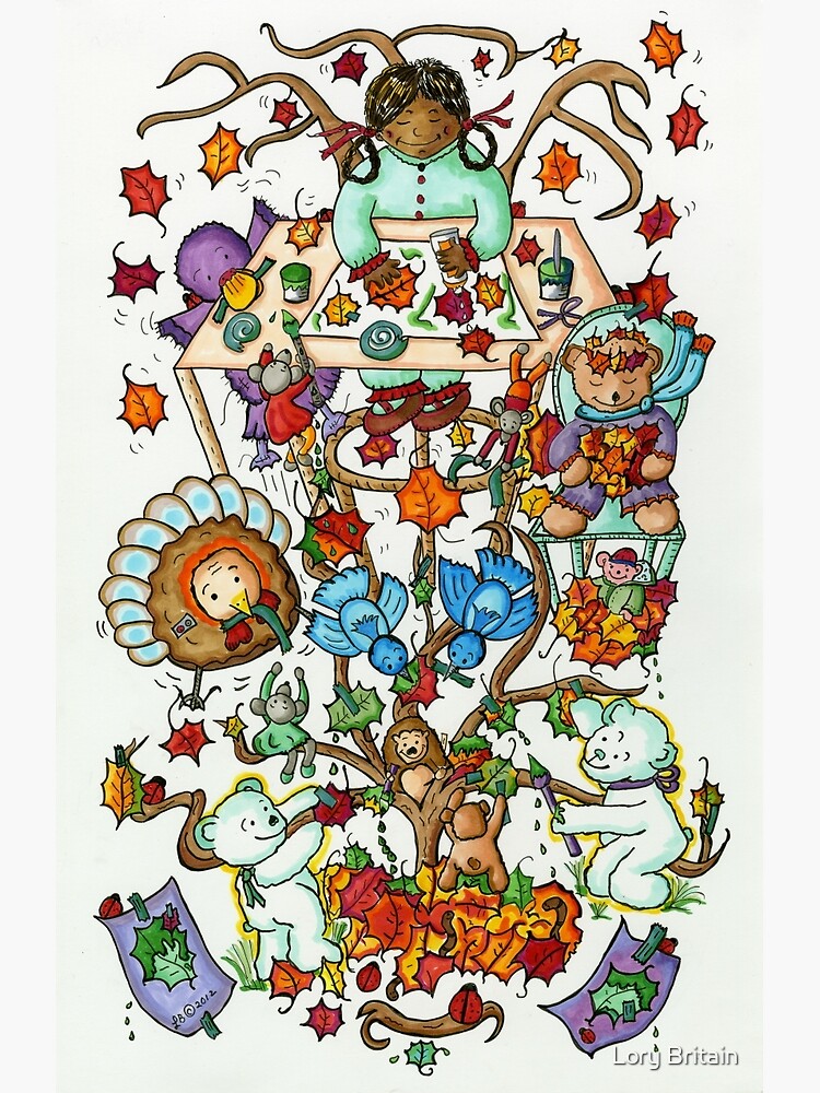 Thumbnail 3 of 3, Poster, Turning Fall into Summer designed and sold by lorybit.