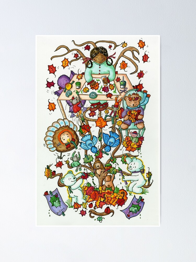 Thumbnail 1 of 3, Poster, Turning Fall into Summer designed and sold by lorybit.