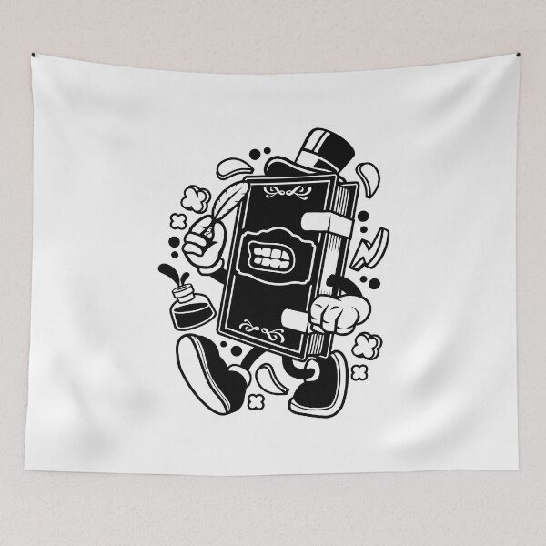 Item preview, Angry Book With Hat designed and sold by Artistic Prints.