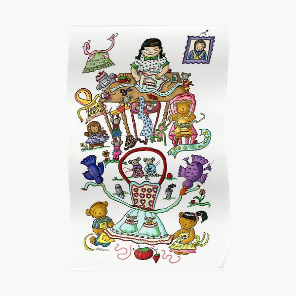 Grandma Hattie's Aprons Poster