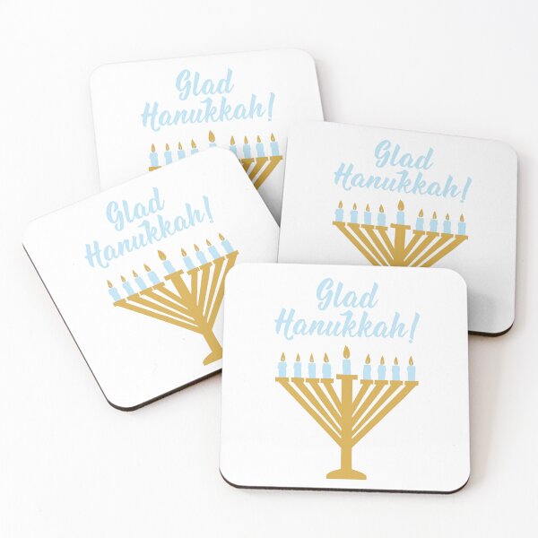 Item preview, Glad Hanukkah. Happy Hanukkah - Swedish text. Lettering. designed and sold by pidzam4e.