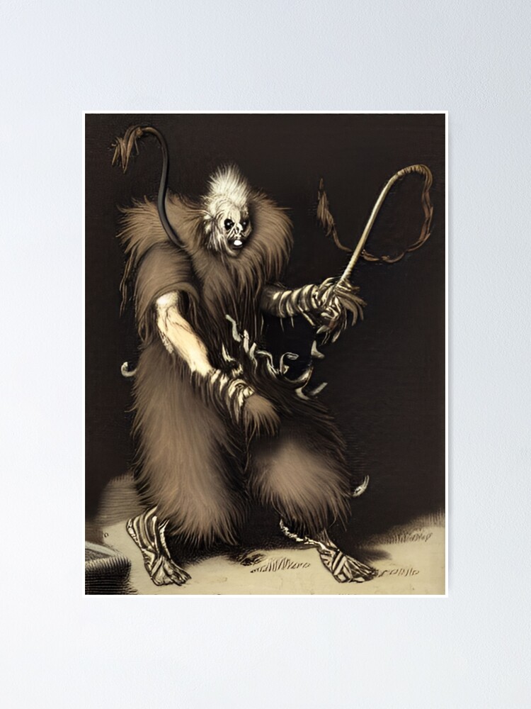 "Krampus Krampusnacht Krampuskarten Gruss Vom Xmas Folklore Mythology