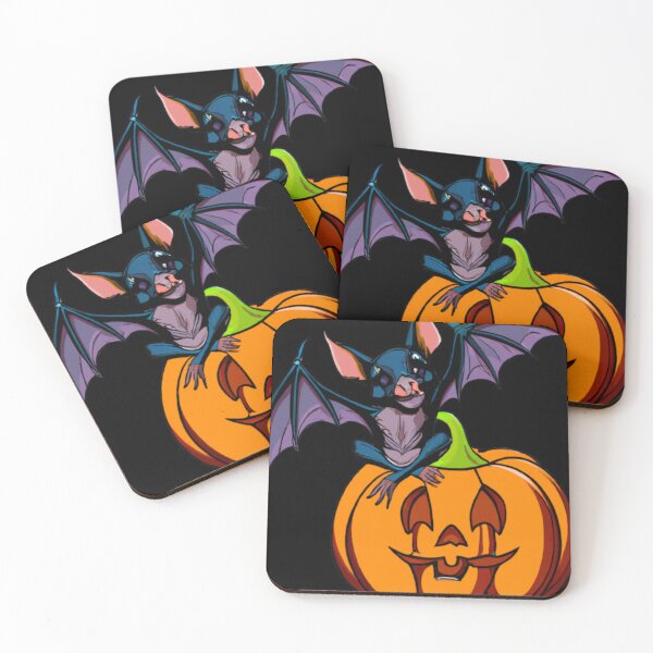 Item preview, bat on pumpkin - spooky seasons designed and sold by kozetin.