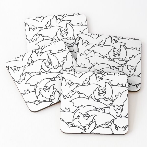 Item preview, Spooky Bat Pattern designed and sold by LeeDoodles.