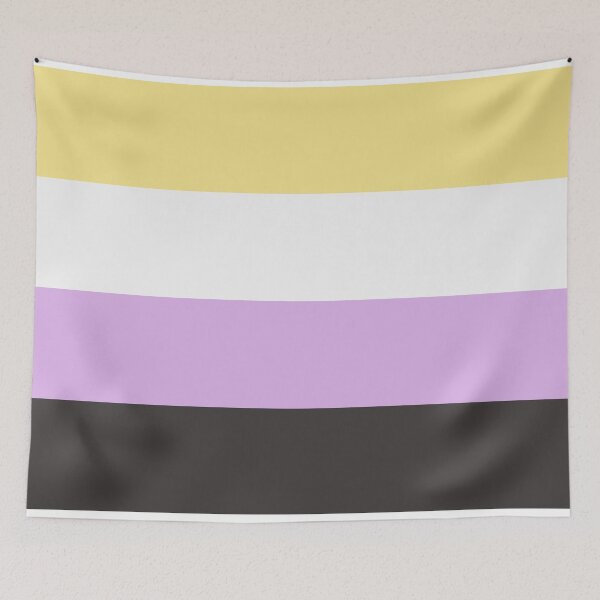 Item preview, Pastel Non-Binary Pride Flag designed and sold by Lisette Driessen.