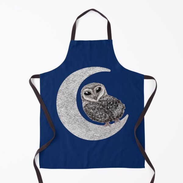 Item preview, Watercolor Sooty Owl & Moon designed and sold by Krystal280791 Shop.