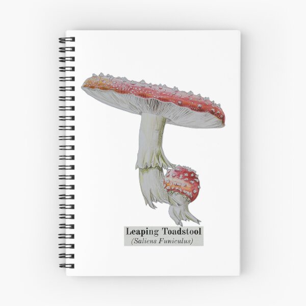 Artikelvorschau, Springender Fliegenpilz entworfen und verkauft von DrawBotanical.