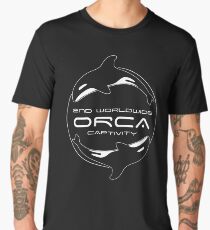 End Worldwide Orca Captivity Men's Premium T-Shirt