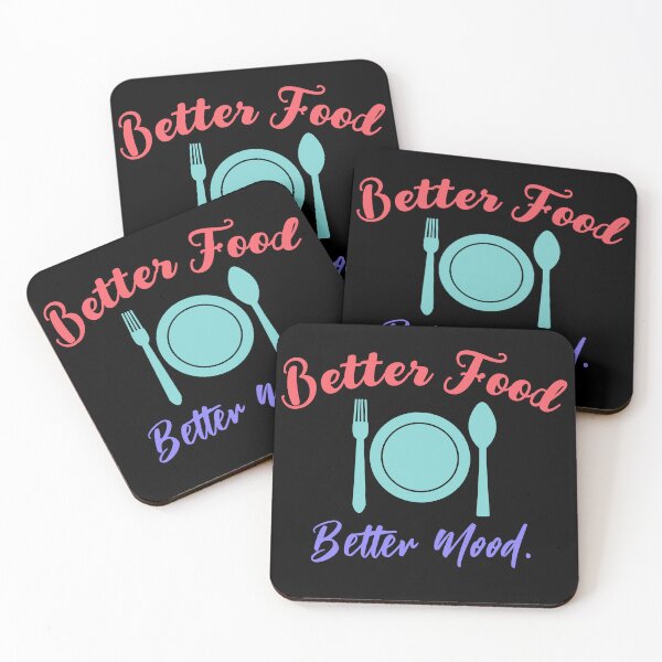Item preview, Better Food Better Mood | Gift For Food Lovers designed and sold by BopleDesigns.