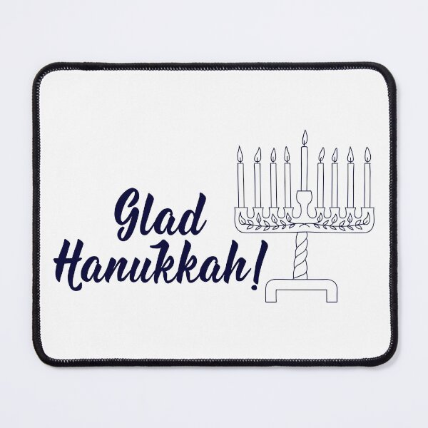 Item preview, Glad Hanukkah. Happy Hanukkah - Swedish text. Lettering. designed and sold by pidzam4e.