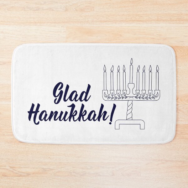 Item preview, Glad Hanukkah. Happy Hanukkah - Swedish text. Lettering. designed and sold by pidzam4e.